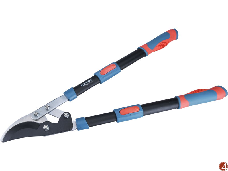 Nůžky na větve teleskopické převodové dvousečné, 670-940mm, HCS Nůžky na větve teleskopické převodové dvousečné, 670-940mm, HCS