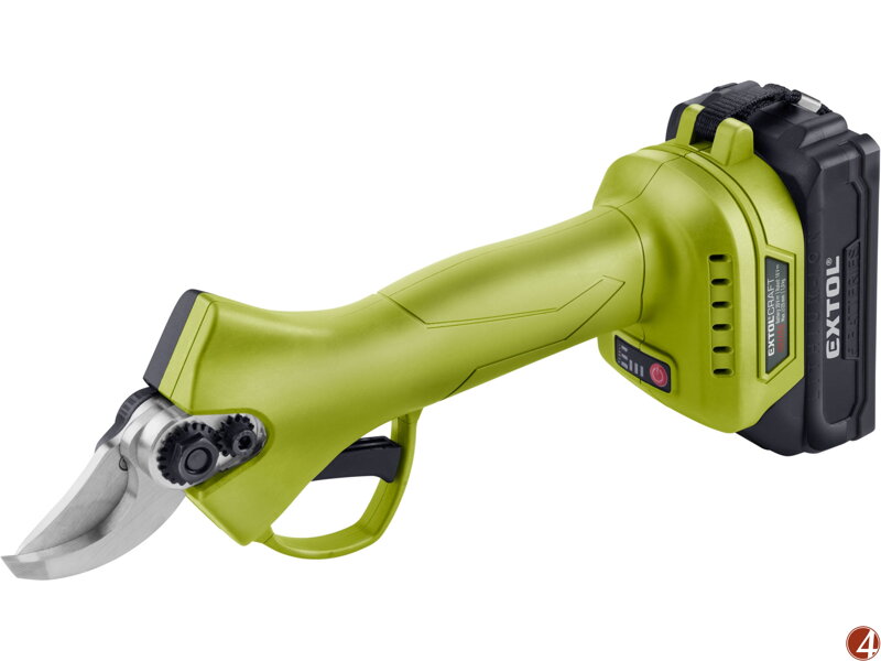 Nůžky zahradní aku, BRUSHLESS, 20V Li-ion, 2Ah