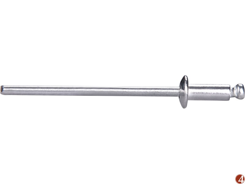 Nýty trhací hliníkové sada 1000ks, O 2,4x6mm plochá hlava Nýty trhací hliníkové sada 1000ks, O 2,4x6mm plochá hlava