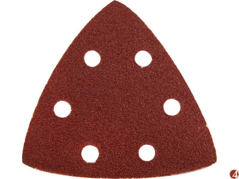 Papíry brusné delta, bal. 20ks, 93mm, P120, 6 otvorů Papíry brusné delta, bal. 20ks, 93mm, P120, 6 otvorů