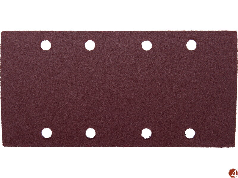 Papíry brusné, suchý zip, bal. 10ks, 185x93mm, P100 Papíry brusné, suchý zip, bal. 10ks, 185x93mm, P100