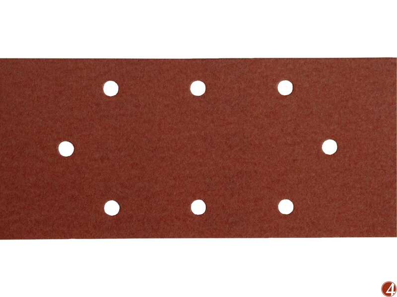 Papíry brusné, suchý zip, bal. 10ks, 93x190mm, P80 Papíry brusné, suchý zip, bal. 10ks, 93x190mm, P80