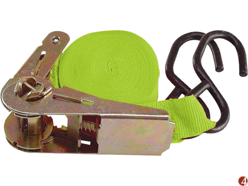 Pás upínací ráčnový s háky, 5m x 25mm, max. 150kg Pás upínací ráčnový s háky, 5m x 25mm, max. 150kg
