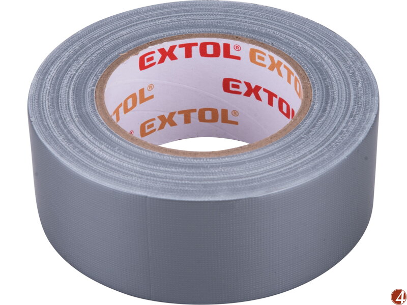 Páska lepicí textilní/univerzální, 50mm x 50m tl.0,18mm, šedá Páska lepicí textilní/univerzální, 50mm x 50m tl.0,18mm, šedá