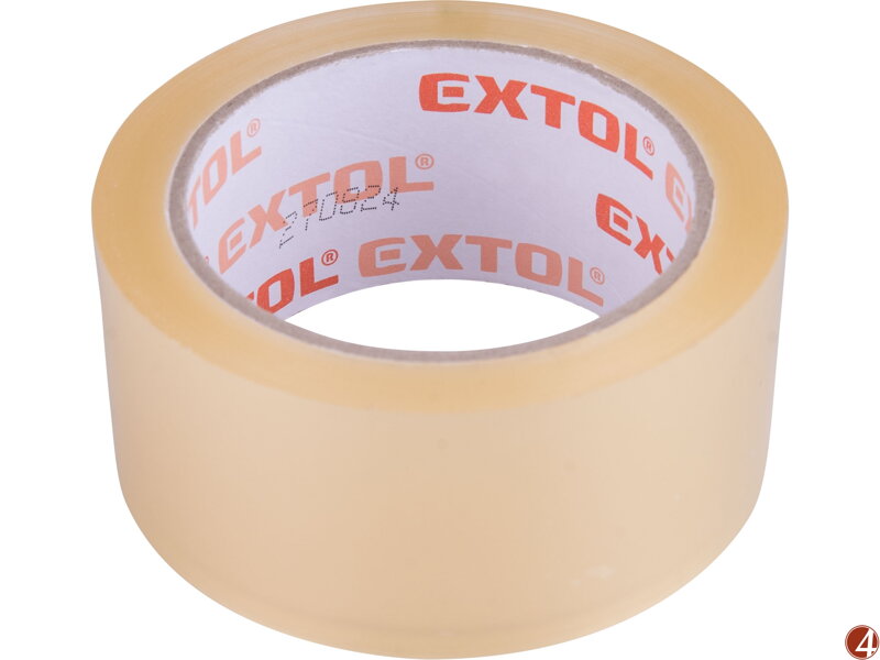 Páska lepicí tichá, transparentní, 48mm x 66m tl.0,046mm, PP/akryl lepidlo Páska lepicí tichá, transparentní, 48mm x 66m tl.0,046mm, PP/akryl lepidlo