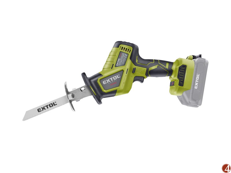 Pila ocaska jednoruční aku, BRUSHLESS, 20V Li-ion, bez baterie a nabíječky Pila ocaska jednoruční aku, BRUSHLESS, 20V Li-ion, bez baterie a nabíječky