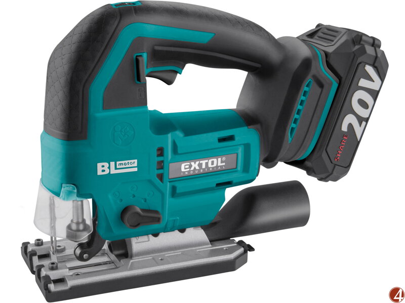 Pila přímočará aku SHARE20V, BRUSHLESS, 2Ah