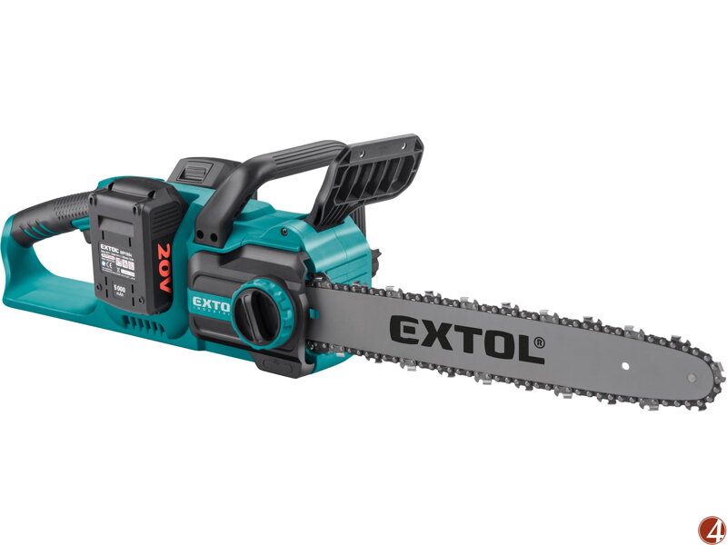 Pila řetězová aku SHARE20V, 40cm, BRUSHLESS, 2x4Ah Pila řetězová aku SHARE20V, 40cm, BRUSHLESS, 2x4Ah