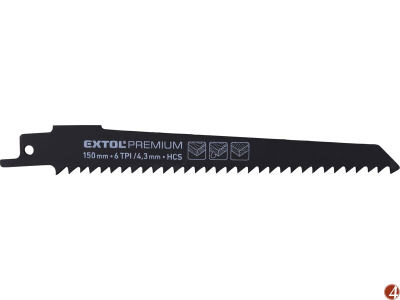 Plátky do pily ocasky 3ks, 150x19x1,2mm, HCS Plátky do pily ocasky 3ks, 150x19x1,2mm, HCS