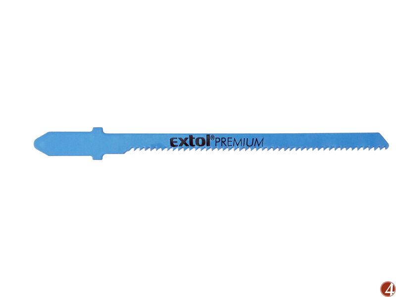 Plátky do přímočaré pily 5ks, 57x1,5mm, Bi-metal Plátky do přímočaré pily 5ks, 57x1,5mm, Bi-metal