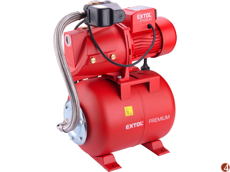 POŠK. OBAL čerpadlo proudové s tlakovou nádobou, 750W, 5270l/hod, 3bar