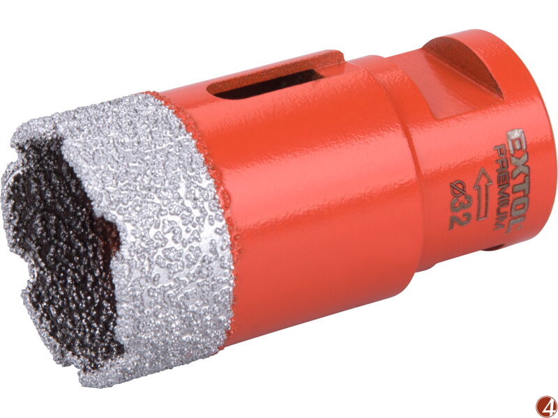POŠK. OBAL korunka vykružovací diamantová, O 32mm, závit M14