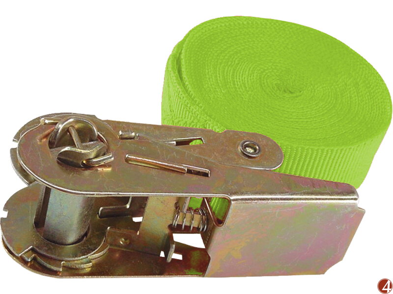 POŠK. OBAL pás upínací ráčnový, 5m x 25mm, max. 150kg