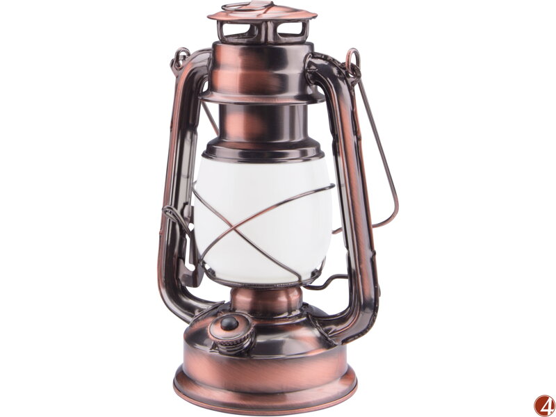 POŠK. OBAL petrolejka LED, bílé světlo/plamen