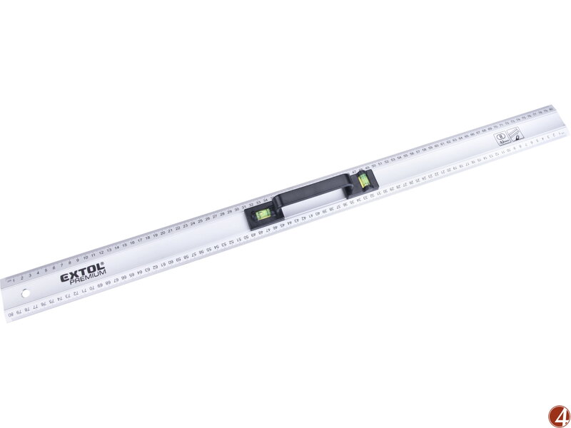 Pravítko hliníkové s plast. rukojetí, 800mm Pravítko hliníkové s plast. rukojetí, 800mm