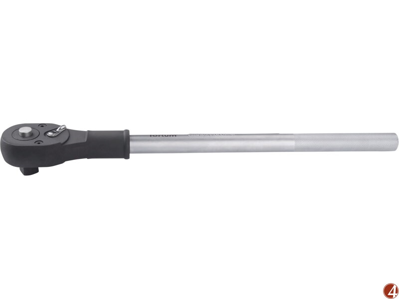Ráčna s prodlouženou rukojetí, 24 zubů, 3/4", L 500mm, 61CrV5 Ráčna s prodlouženou rukojetí, 24 zubů, 3/4", L 500mm, 61CrV5