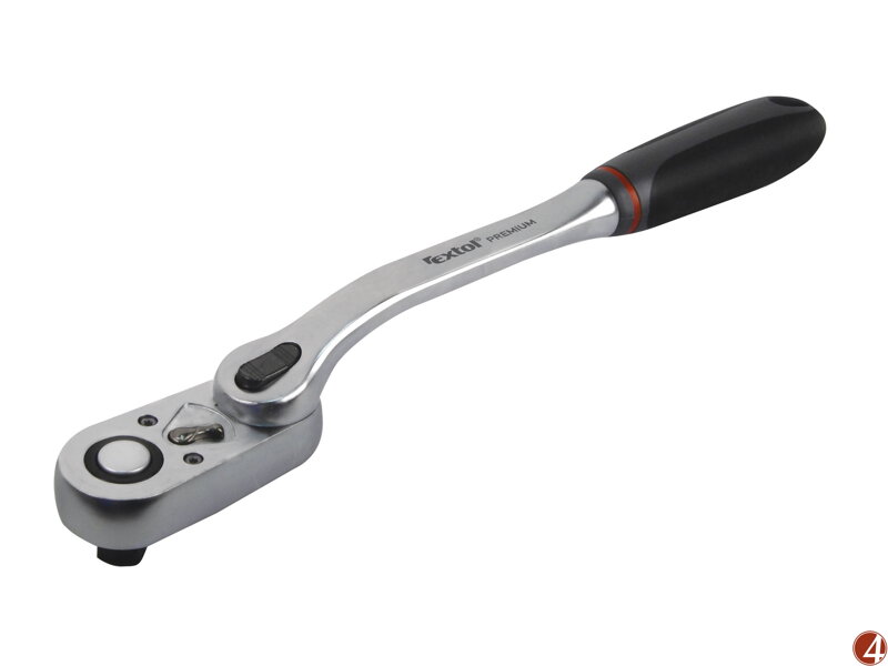 Ráčna tvarová kloubová, 48 zubů, 1/2", L 310mm, CrV Ráčna tvarová kloubová, 48 zubů, 1/2", L 310mm, CrV