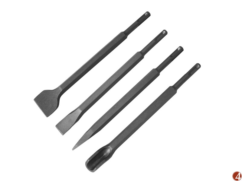 Sekáče SDS PLUS, sada 4ks, 250mm Sekáče SDS PLUS, sada 4ks, 250mm