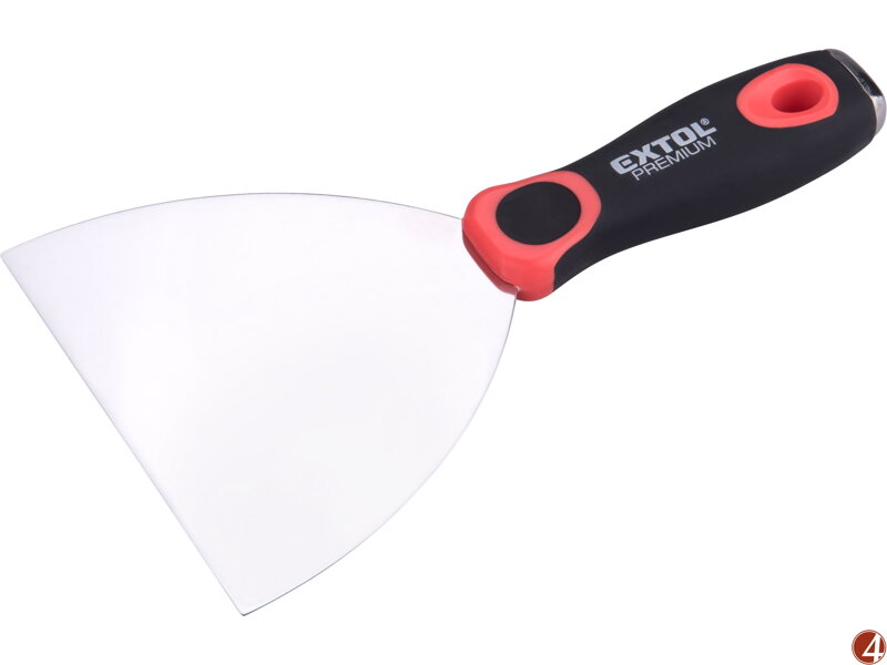 špachtle nerezová, šířka 125mm, pružná špachtle nerezová, šířka 125mm, pružná