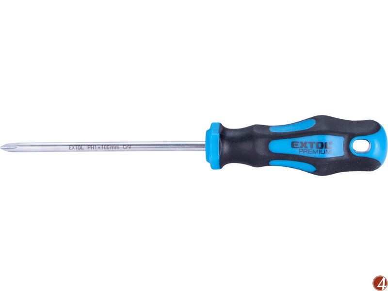 šroubovák křížový phillips, PH 1x100mm, CrV šroubovák křížový phillips, PH 1x100mm, CrV