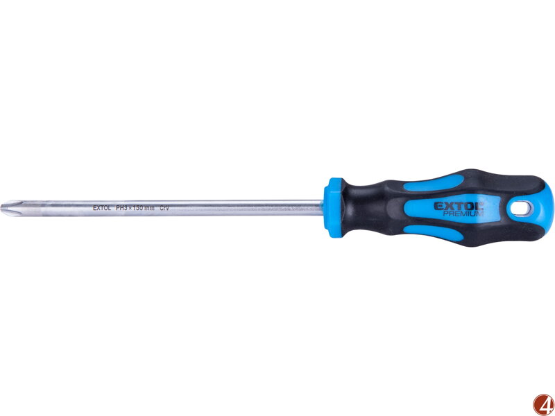 šroubovák křížový phillips, PH 3x150mm, CrV šroubovák křížový phillips, PH 3x150mm, CrV