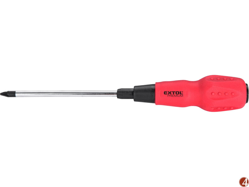 šroubovák křížový pozidriv, PZ 2x125mm, CrV