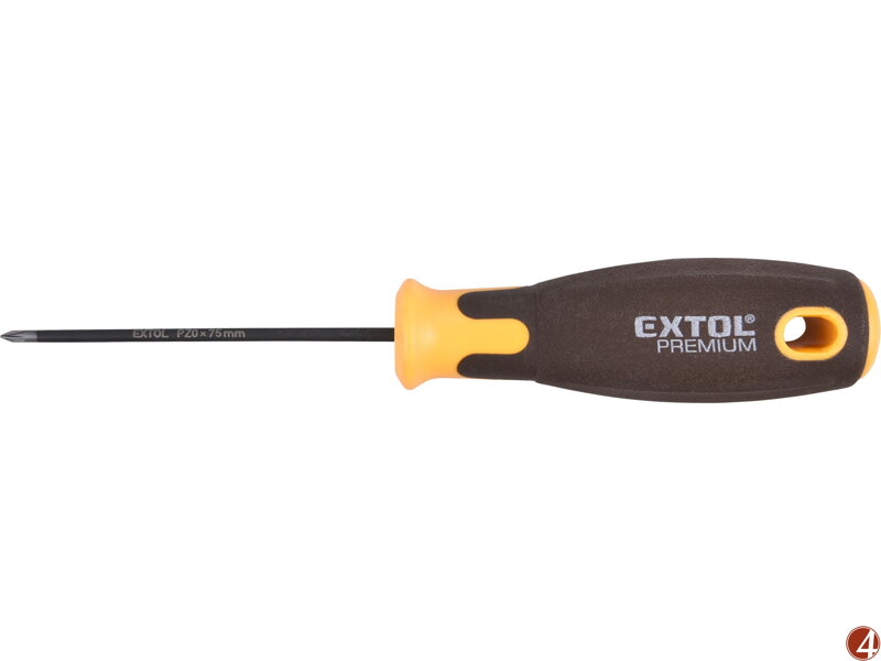 šroubovák křížový PZ SUPERGRIP, PZ 0x75mm, CrV šroubovák křížový PZ SUPERGRIP, PZ 0x75mm, CrV