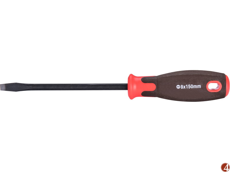 šroubovák plochý SUPERGRIP, (-) 8x150mm, CrV šroubovák plochý SUPERGRIP, (-) 8x150mm, CrV