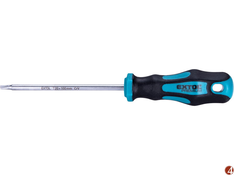 šroubovák TORX, TTa20x100mm, CrV šroubovák TORX, TTa20x100mm, CrV