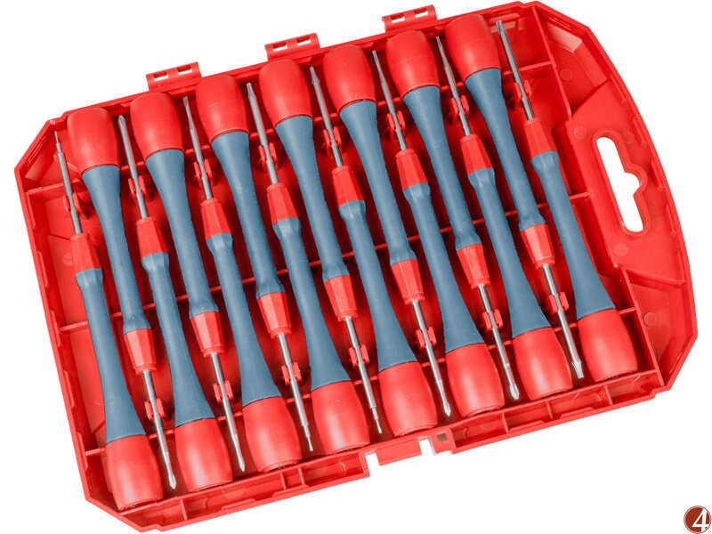 šroubováky hodinářské, sada 15ks, S2