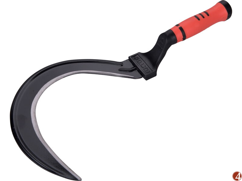 Srp na trávu s plast. rukojetí, délka 40cm (pro praváky) Srp na trávu s plast. rukojetí, délka 40cm (pro praváky)