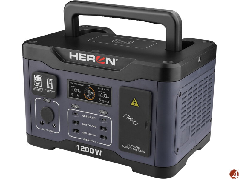 Stanice nabíjecí, 1200W, 921Wh