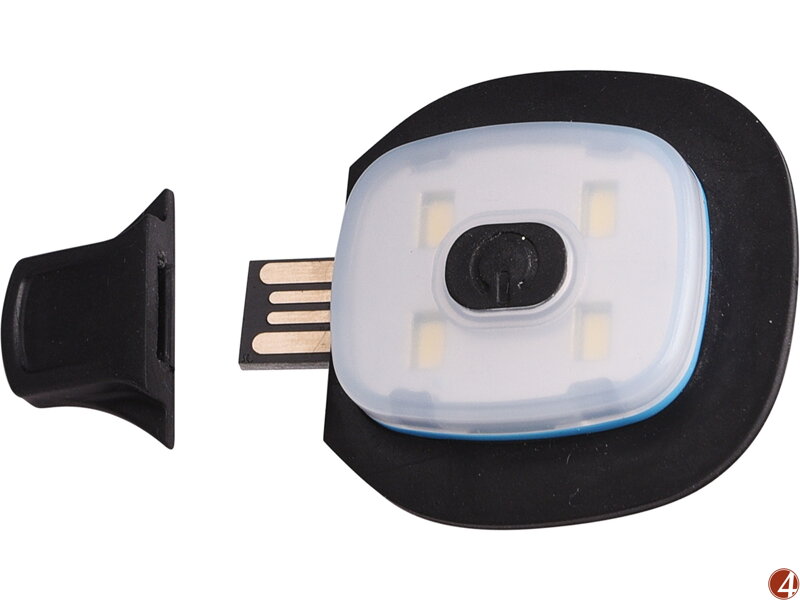 Světlo do čepice, náhradní, USB nabíjení Světlo do čepice, náhradní, USB nabíjení