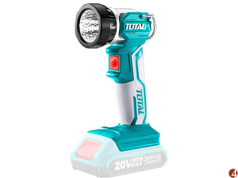 Světlo pracovní závěsné, 20V Li-ion, 2000mAh, LED, 3.2W, bez baterie a nabíječky Světlo pracovní závěsné, 20V Li-ion, 2000mAh, LED, 3.2W, bez baterie a nabíječky