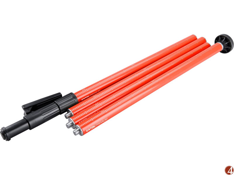 Tyč-stativ k laserům, teleskopická/šroubovací, dosah až 3m, průměr 32mm Tyč-stativ k laserům, teleskopická/šroubovací, dosah až 3m, průměr 32mm