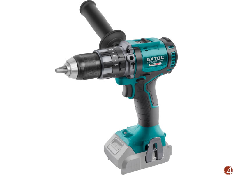 Vrtací šroubovák aku s příklepem SHARE20V, BRUSHLESS, 20V Li-ion, bez baterie a nabíječky Vrtací šroubovák aku s příklepem SHARE20V, BRUSHLESS, 20V Li-ion, bez baterie a nabíječky