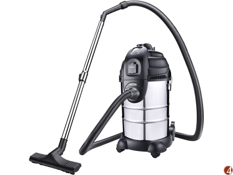 Vysavač dílenský, multifunkční se zásuvkou a funkcí čištění filtru, 30l, 6m kabel, 3m hadice, 1400W Vysavač dílenský, multifunkční se zásuvkou a funkcí čištění filtru, 30l, 6m kabel, 3m hadice, 1400W