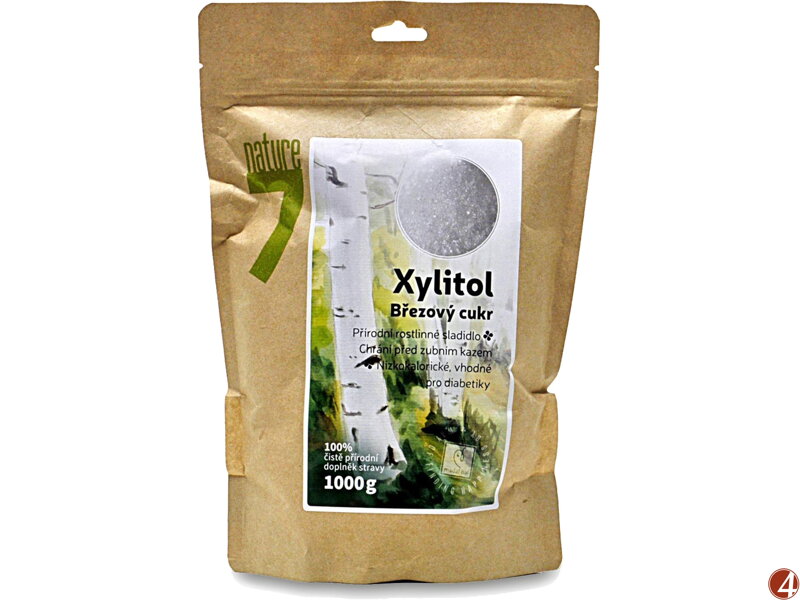 Xylitol cukr, 1000g jemná krupice