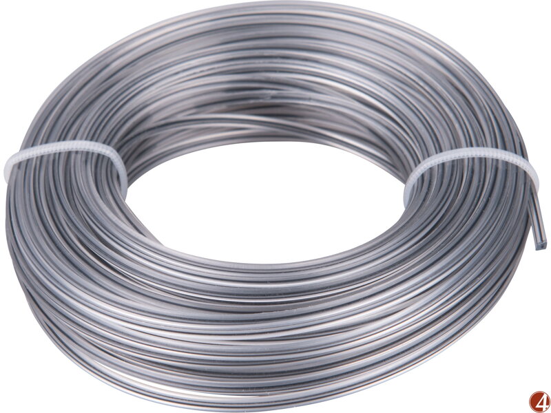 žací struna do sekačky s jádrem, čtvercový profil, 2,0mm, 15m, PA66 žací struna do sekačky s jádrem, čtvercový profil, 2,0mm, 15m, PA66
