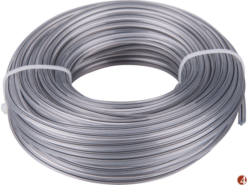 žací struna do sekačky s jádrem, hvězdicový profil, 3,0mm, 15m, PA66 žací struna do sekačky s jádrem, hvězdicový profil, 3,0mm, 15m, PA66
