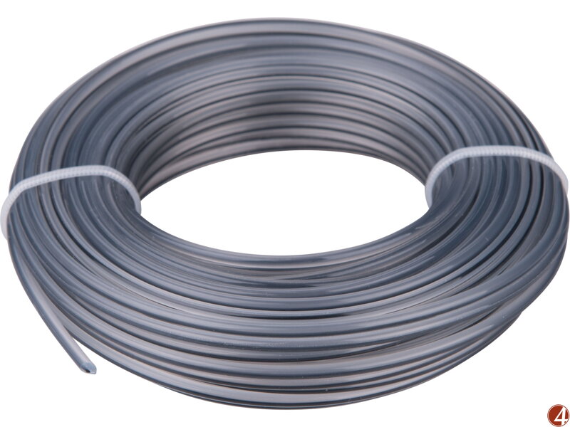 žací struna do sekačky s jádrem, kruhový profil, 2,4mm, 15m, PA66 žací struna do sekačky s jádrem, kruhový profil, 2,4mm, 15m, PA66