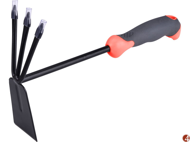 Zahradní motyčka s kypřičem tříhrotým, délka 31cm Zahradní motyčka s kypřičem tříhrotým, délka 31cm