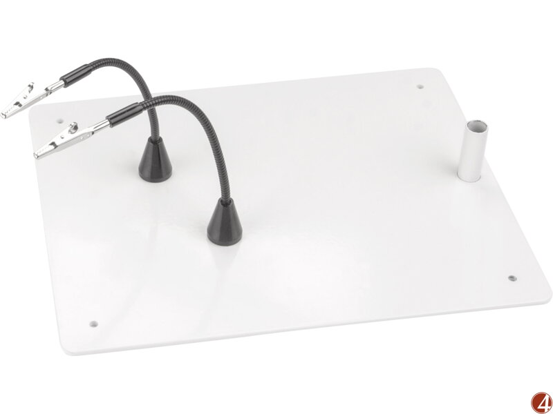 Základna pro stolní lupu s držáky