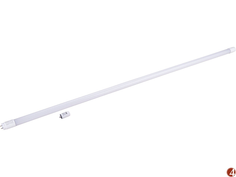 Zářivka LED, 120cm, 1800lm, T8, neutrální bílá, PC + ALU