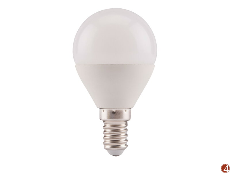 žárovka LED mini, 5W, 410lm, E14, teplá bílá