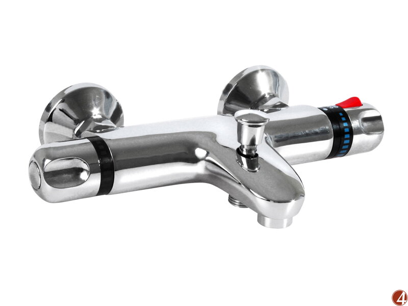 ZRUŠENO! Nahrazeno výrobkem 81025, baterie termostatická vanová, 150mm, Balletto