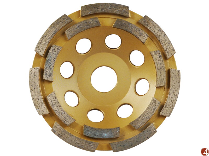 ZRUŠENO! Nahrazeno výrobkem 8703122, kotouč diamantový brusný dvouřadý, 125x22,2mm