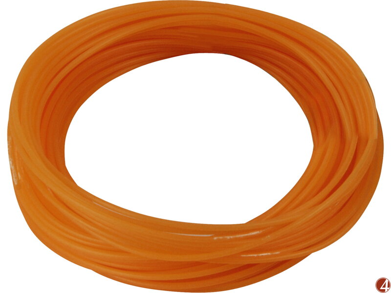 ZRUŠENO! Nahrazeno výrobkem 8870915, struna do sekačky, čtvercový profil, 3,0mm, 15m, nylon