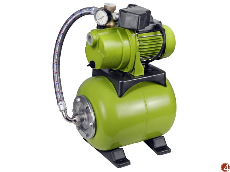 ZRUŠENO! Nahrazeno výrobkem 8895095, čerpadlo el. proudové s tlak. nádobou, 1200W, 3800l/h, 20l, 3bar