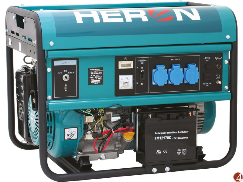 ZRUŠENO! Nahrazeno výrobkem 8896415, elektrocentrála benzínová 13HP/5,5kW, pro svařování, elektrický start